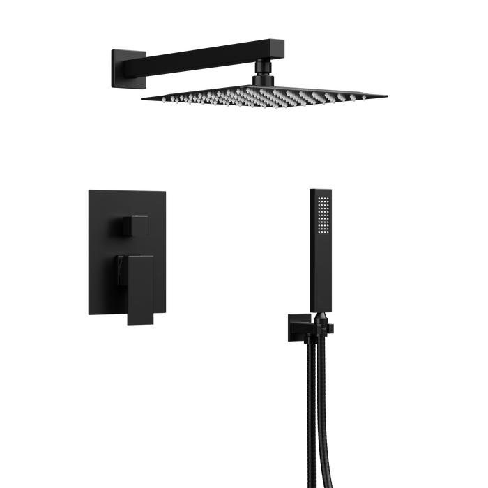 CRANACH Crozet Two-function shower kit with 10″ showerhead